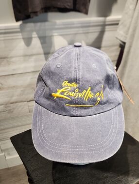 NWT OURAY Greater Louisville Men's 100% Cotton Velcro Adjustable Hat